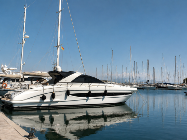 Unità da diporto in marina per noleggio a cabina e noleggio ad itinerario